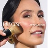 image:imageLAURA GELLER Full Face Powder Makeup Brush with Wooden Handle in Midnight Black  Foundation Setting Powder Blush Bronzer Highlighter and Luminizers  Sheer Even Application and Blending Makeup02 Retractable Angled Kabuki Brush