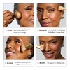 image:imageLAURA GELLER Full Face Powder Makeup Brush with Wooden Handle in Midnight Black  Foundation Setting Powder Blush Bronzer Highlighter and Luminizers  Sheer Even Application and Blending Makeup08 Face It All 2pc