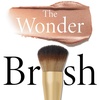 image:imageLAURA GELLER Full Face Powder Makeup Brush with Wooden Handle in Midnight Black  Foundation Setting Powder Blush Bronzer Highlighter and Luminizers  Sheer Even Application and Blending Makeup12 The Wonder Brush