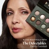 image:imageLAURA GELLER Full Face Powder Makeup Brush with Wooden Handle in Midnight Black  Foundation Setting Powder Blush Bronzer Highlighter and Luminizers  Sheer Even Application and Blending Makeup14 DualEnded Eyeshadow Brush