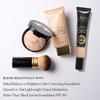 image:imageLAURA GELLER Full Face Powder Makeup Brush with Wooden Handle in Midnight Black  Foundation Setting Powder Blush Bronzer Highlighter and Luminizers  Sheer Even Application and Blending MakeupBlending Beauties 2pc