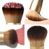 image:imageLAURA GELLER Full Face Powder Makeup Brush with Wooden Handle in Midnight Black  Foundation Setting Powder Blush Bronzer Highlighter and Luminizers  Sheer Even Application and Blending Makeup12 The Wonder Brush