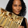image:imageLAURA GELLER NEW YORK Makeup Brushes  Retractable Angled Kabuki Brush03 Full Face Brush Set 10pc Holiday