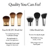 image:imageLAURA GELLER NEW YORK Makeup Brushes  Retractable Angled Kabuki Brush08 Face It All 2pc