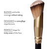 image:imageLAURA GELLER NEW YORK Makeup Brushes  Retractable Angled Kabuki Brush17 Angled Precision Concealer Brush