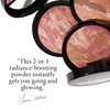 image:imageBaked BlushnBronze Earthy Bronze  DualEnded Blush  Bronzer Brush