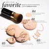 image:imageLAURA GELLER Baked BalanceNGlow Illuminating Color Correcting Foundation  Light  Retractable Airbrush Kabuki Brush 2 PC
