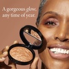 image:imageLAURA GELLER Baked BronzeNBrighten Bronzer Powder Bronze Glow  MediumMedium  Classic Bronzer Brush