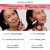 image:imageLAURA GELLER Color Drenched Hydrating Liquid Blush Buildable Peach NudeWine Berry