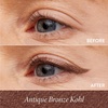image:imageLAURA GELLER Kajal Longwear Kohl Eyeliner Pencil  Soft Slate05 Antique Bronze