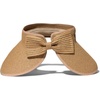 image:imageLAURA GELLER NEW YORK 40 Club Sun Visor Hat Beige  Embroidered