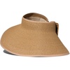 image:imageLAURA GELLER NEW YORK 40 Club Sun Visor Hat Beige  Embroidered