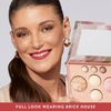 image:imageLAURA GELLER NEW YORK Own Your Age Kit Best of the Best Palette  Jelly Balm Tinted Lip Color Brick House  Retractable Angled Kabuki Brush