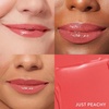image:imageLAURA GELLER NEW YORK Own Your Age Kit Best of the Best Palette  Jelly Balm Tinted Lip Color Just Peachy  Retractable Angled Kabuki Brush