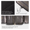 image:imageLAURA GELLER NEW YORK Quilted Folding Travel Makeup Bag Black  Hanging Toiletry Bag Organizer for Travel  Large Capacity Full Size Makeup Bag  Easy to Clean