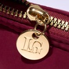 image:imageLAURA GELLER NEW YORK Quilted Makeup Bag with Brush Case Burgundy  Toiletry Bag Organizer for Travel  Large Capacity Full Size Makeup Bag  Easy to CleanBurgundy