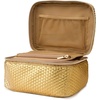 image:imageLAURA GELLER NEW YORK Train Case Makeup Organizer  Structured Cosmetic Bag with Brush Holders Compartments amp TravelFriendly Storage