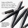 image:imageLAURA GELLER NEW YORK Waterproof Eye Spackle Eyeshadow Primer  SwipenLine DualEnded Eyeshadow and Eyeliner Stick Earthy TaupeGreenWarm Green