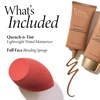 image:imageLAURA GELLER QuenchnTint Hydrating Lightweight Tinted Moisturizer Light  LatexFree Full Face Makeup Blending Sponge  Sheer Foundation for Daily Use