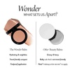 image:imageLAURA GELLER The Wonder Balm Heroes Kit 5PC  Hydrating Beauty Balm for Face  Retractable Angled Kabuki Brush  Wonder Brush  Baked BalancenBrighten Foundationmedium