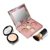 image:imageLAURA GELLER Baked Starter Kit Double Take Foundation Porcelain  Best of the Best Palette  Retractable Angle Kabuki Brush01 Porcelain