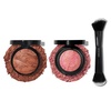 image:imageLAURA GELLER NEW YORK Baked BronzeNBrighten Deep and BlushnBrighten Pink Buttercream and DualEnded Blush and Bronzer Brush