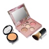 image:imageLAURA GELLER NEW YORK Baked Starter Kit  Full Coverage Double Take Powder Foundation Medium and Best of the Best Face Palette and Retractable Angled Kabuki Brush