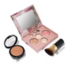 image:imageLAURA GELLER NEW YORK Baked Starter Kit  Full Coverage Double Take Powder Foundation Toffee and Best of the Best Face Palette and Retractable Angled Kabuki Brush