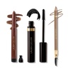 image:imageLAURA GELLER NEW YORK Lauras 3 Es Eyeliner Eyelash amp Eyebrows Kit for Mature Skin  Dark Brown  Kajal Longwear Eyeliner Kajal Longwear Mascara amp Bravo Brows Soft Pencil  BrushBlonde