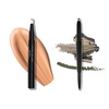 image:imageLAURA GELLER NEW YORK Waterproof Eye Spackle Eyeshadow Primer  SwipenLine DualEnded Eyeshadow and Eyeliner Stick Earthy TaupeGreenWarm Green