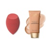 image:imageLAURA GELLER QuenchnTint Hydrating Lightweight Tinted Moisturizer LightMedium  LatexFree Full Face Makeup Blending Sponge  Sheer Foundation for Daily Use
