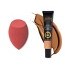 image:imageLAURA GELLER Seamless Skin Kit  Better Than Block SkincareInfused Serum Foundation with SPF 50 Broad Spectrum Protection Sand  LatexFree Full Face Makeup Blending Sponge