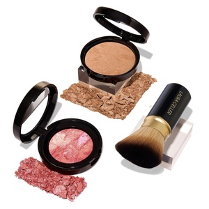 image:imageLAURA GELLER 40 Club Kit Balance n Brighten Tan  Retractable Kabuki Brush  Blush n Brighten Tropic Hues05 Golden Medium  Tropic Hues