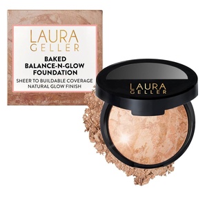 image:imageLAURA GELLER Baked BalanceNGlow Illuminating Powder Foundation  Tan02 Fair