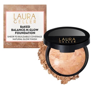 image:imageLAURA GELLER Baked BalanceNGlow Illuminating Powder Foundation  Tan03 Light