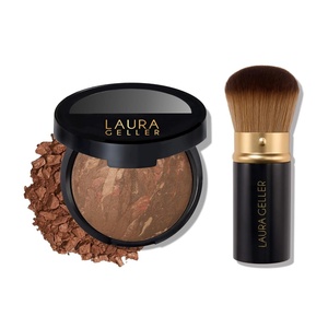 image:imageLAURA GELLER Baked BalancenBrighten Foundation with Kabuki Brush Sand09 Toffee