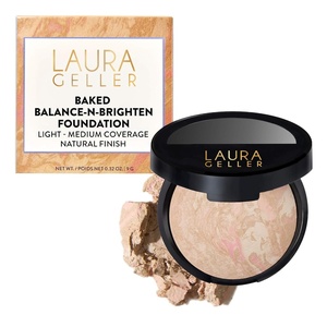 image:imageLAURA GELLER Baked BalancenBrighten Powder Foundation  Medium01 Porcelain