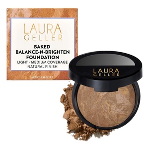 image:imageLAURA GELLER Baked BalancenBrighten Powder Foundation  Medium06 Sand