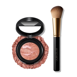 image:imageLAURA GELLER Baked BlushnBrighten Marbleized Blush  Angled Brush Pink Buttercream04 Pink Grapefruit