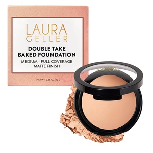 image:imageLAURA GELLER Baked Double Take Powder Foundation  Golden Medium02 Fair