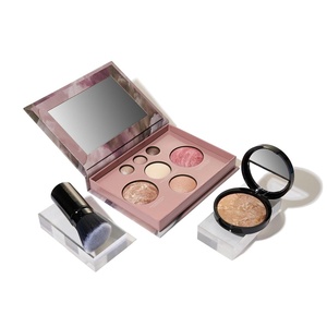 image:imageLAURA GELLER Baked Starter Kit Balance n Brighten Medium  Best of the Best Palette  Retractable Kabuki Brush