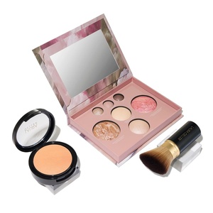 image:imageLAURA GELLER Baked Starter Kit Double Take Foundation Porcelain  Best of the Best Palette  Retractable Angle Kabuki Brush03 Medium