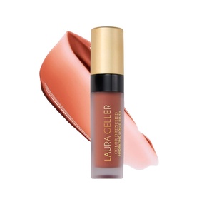 image:imageLAURA GELLER Color Drenched Hydrating Liquid Blush Buildable Peach NudePeach Nude