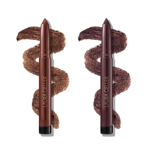 image:imageLAURA GELLER Kajal Longwear Kohl Eyeliner Pencil  Soft SlateDark Brown  Smoky Amethyst