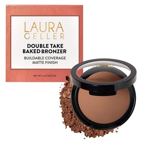 image:imageLAURA GELLER NEW YORK Double Take Baked Bronzer for Mature Skin Fair  Matte Bronzing Powder for NaturalLooking Warmth amp Soft Contour Buildable Color Never Orangey Finish03 Deep