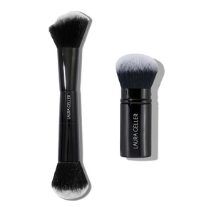 image:imageLAURA GELLER NEW YORK DualEnded Blush and Bronzer Brush amp Retractable Airbrush Kabuki