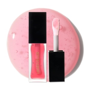 image:imageLAURA GELLER NEW YORK Fine Shine Glossy Lip Oil Duo Sweet Pink  Glass Half Full  Clear Pink Lip Gloss with Hydrating Squalane06 Sweet Pink