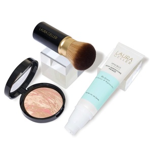 image:imageLAURA GELLER NEW YORK Lauras MustHaves Kit 3pc Baked BalancenBrighten Powder Foundation Medium  Spackle Skin Perfecting Makeup Primer Hydrate  Airbrush Round Kabuki Brush01 Porcelain