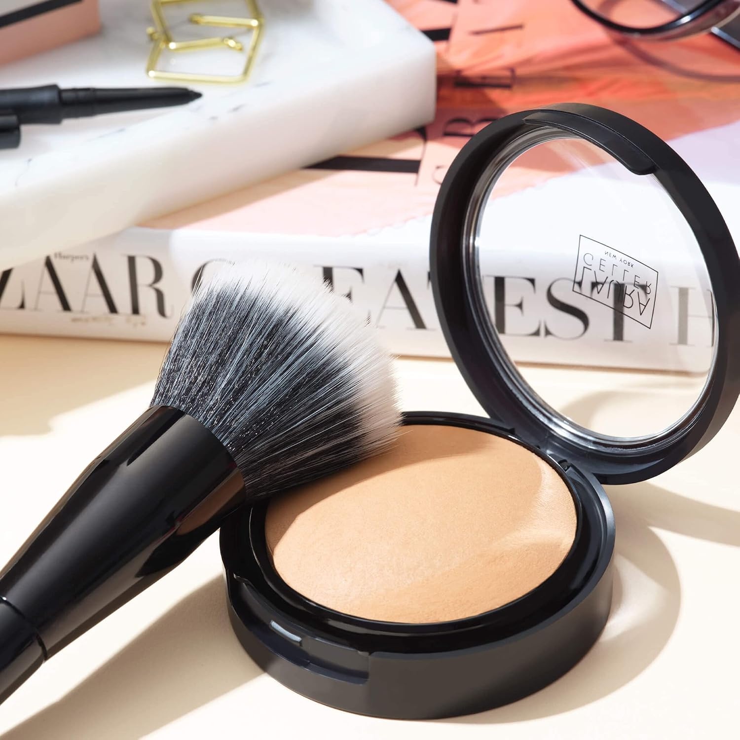 image:imageLAURA GELLER NEW YORK It Takes Two Foundation Kit Baked BalancenBrighten ColorCorrecting  Double Take Baked Full Coverage  Porcelain