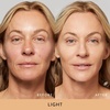 image:imageLAURA GELLER NEW YORK Baked Double Take Powder Foundation Light  Retractable Airbrush Kabuki Brush